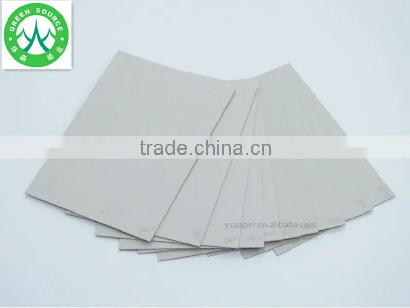 650 g Both side grey chipboard paper/grey boardpaper