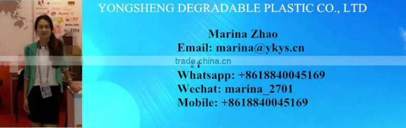 Heavy duty garbage bags on roll