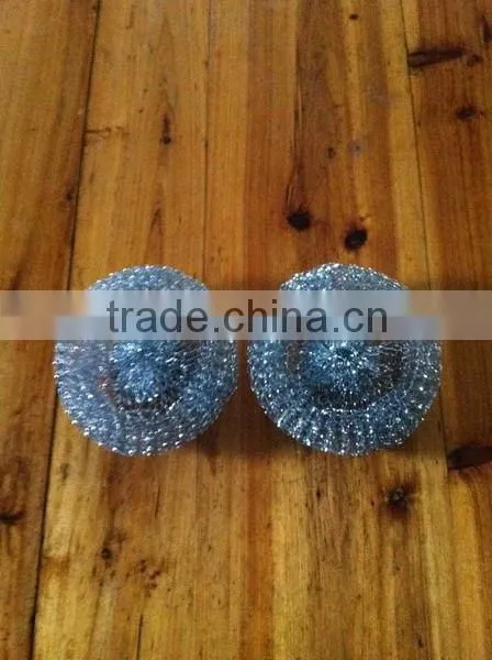 galvanized knitting mesh scrubber