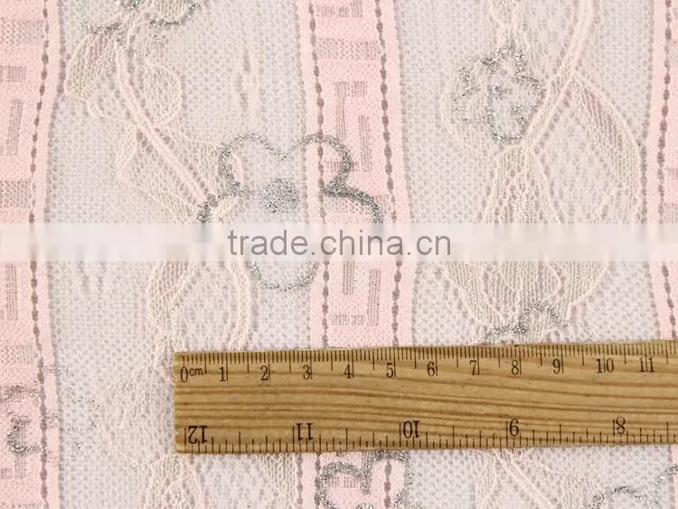 Top quality polyamide stretch tulle lace