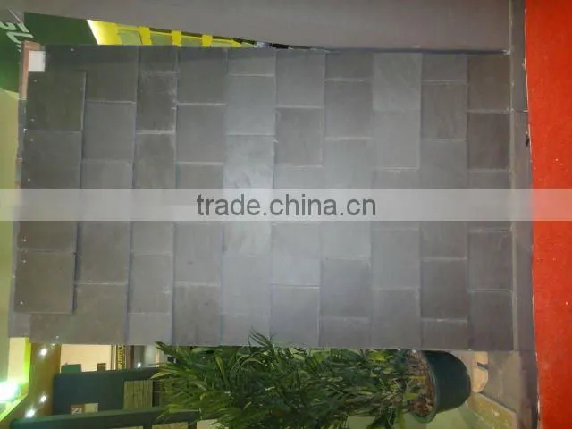black roof plastic slate