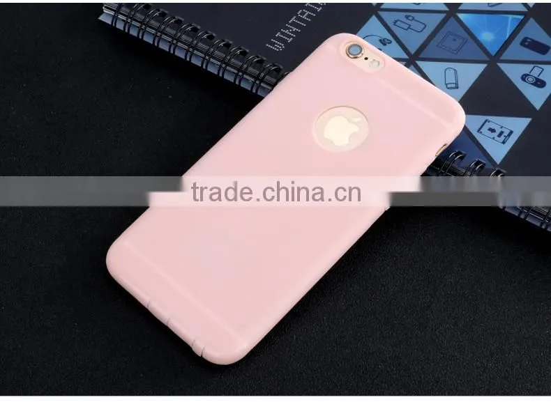 Original USAMS Soft TPU Full Rubber Back Case with Dust Plug for iPhone 6Plus 6s Plus 5.5 inch MT-5742
