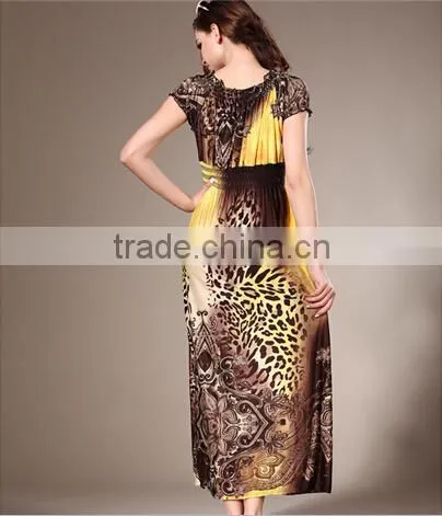 Leopard Pattern Lady Dress