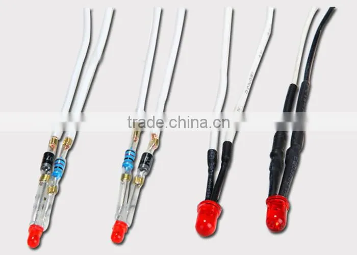 10mm led indicator lights mounting panel hole red green with CE RoHS certisficate