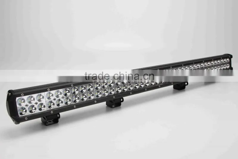 Shenzhen supplier car accessories 36inch 234w Dual Row led light bar on marine boat
