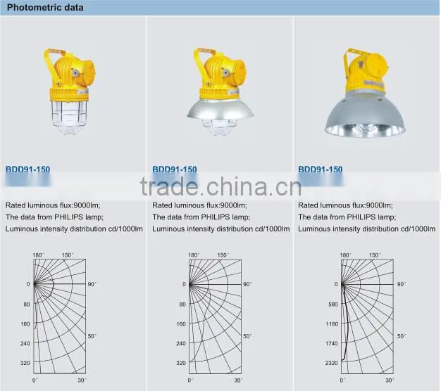 BDD91 Series Explosion-proof Light Fittings