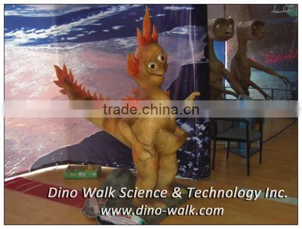 Robotic cartoon vending dinosaur 1.8m high