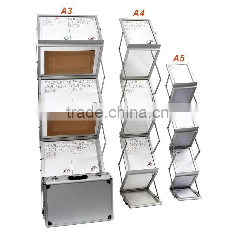 Portable brochure holder