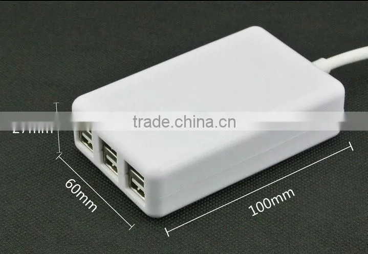 1M Cable USB 2.0 High-Speed 4-Port Splitter Hub Adapter For PC Computer