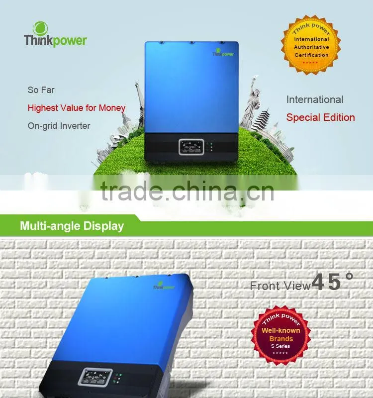 New generation 1.5KW grid-tied power inverter/generator standard with wifi monitoring