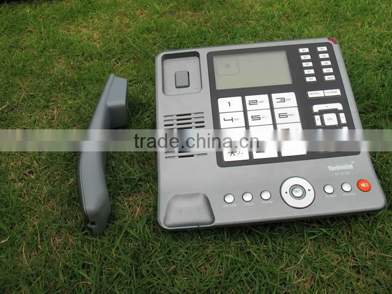 Factory direct lcd backlight auto redial desktop wired telephone
