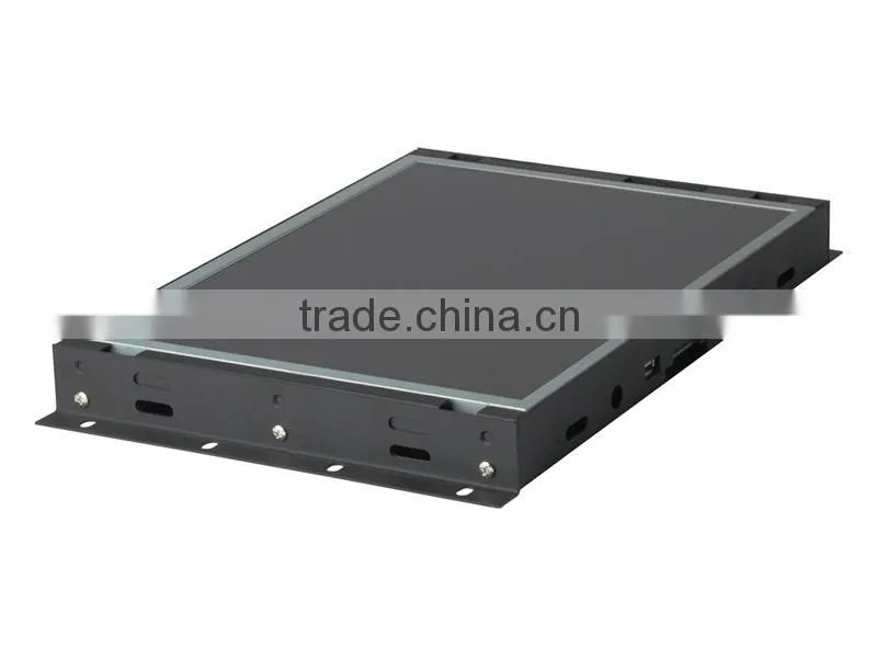 Flexible indoor 15 inch 1080P HD open frame LCD digital signage/advertising monitor/display