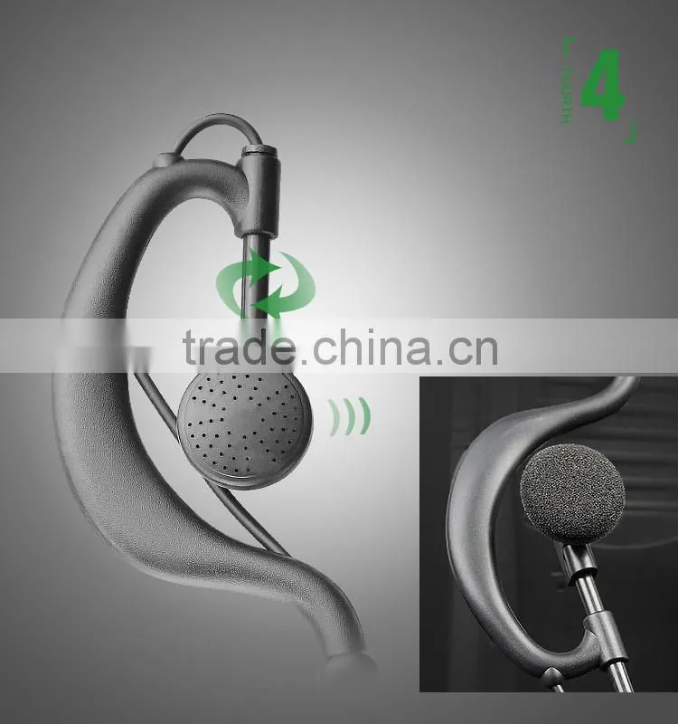 Walkie talkie vox Headphones 3.5mm 2Pin K-Type Transceiver headset TS-E007