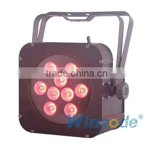 RGBAW 5 in 1 dmx wireless battery led uplights / wireless led uplights / battery led uplights