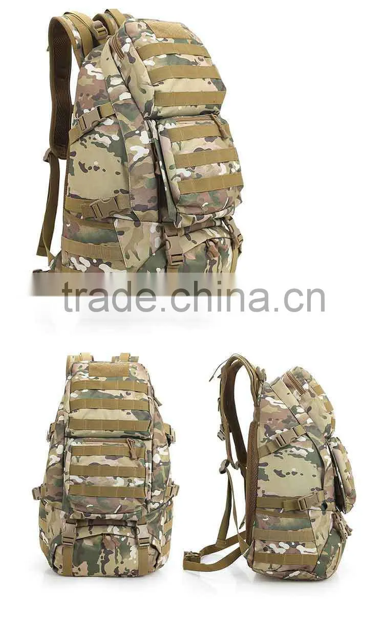 Outdoor mounteering travel molle tactical bag military