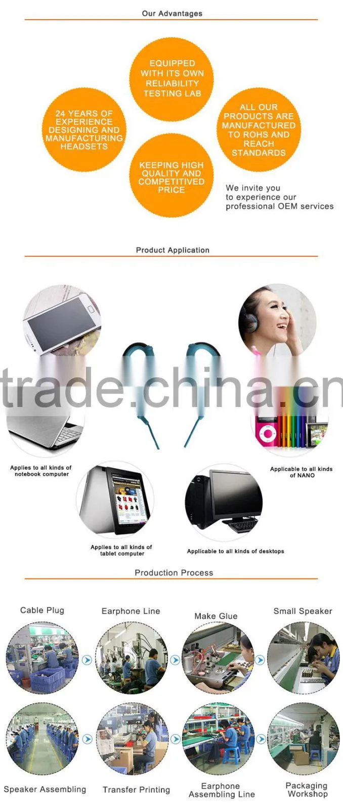 WATER PROOF EARPHONE SWEAT PROOF STEREO EARHOOK HEADPHONES