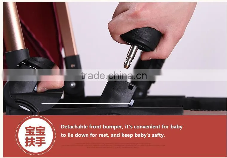 High View Folding Baby Stroller