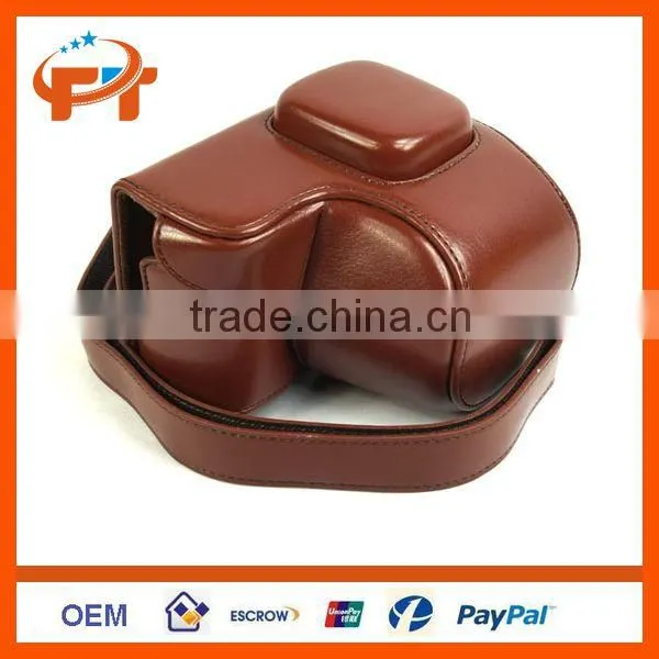 New Fashion Pu Leather camera bag for NEX5R NEX5T 16-50mm lens