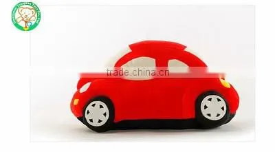 Small stuffed plush toy car soft baby toys