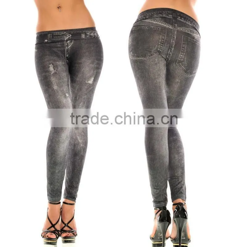 New style The thin elastic snowflakes cowboy feet pants render women pants