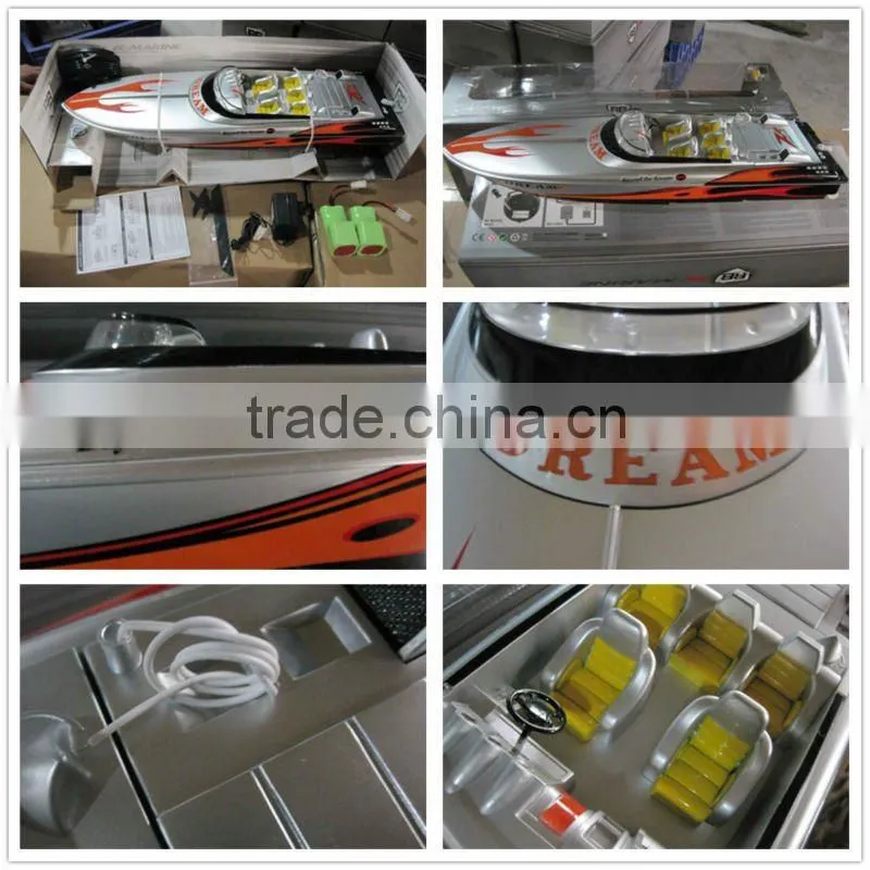 Radio Controlled Racing Kid Toys Boat, Kids R/C Toy, plastic toy boats