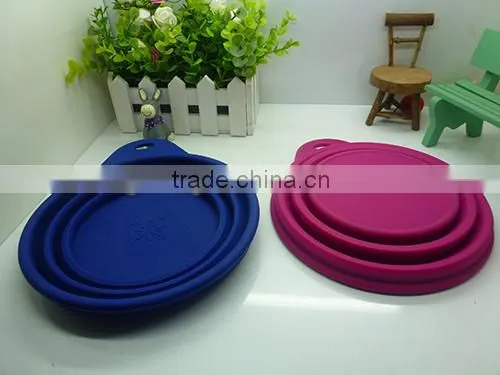 flexible silicon rubber collapsing bowl &silicone microwave collapsible bow