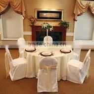 universal polyester banquet chair cover, table linen table cover for wedding hotel