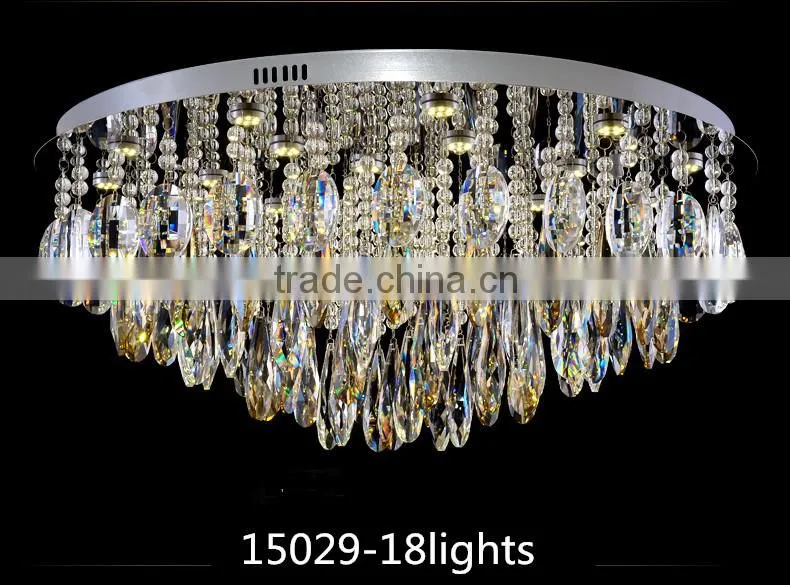 European style crystal / contemporary / candle /restaurant/ bedroom ceiling lamp