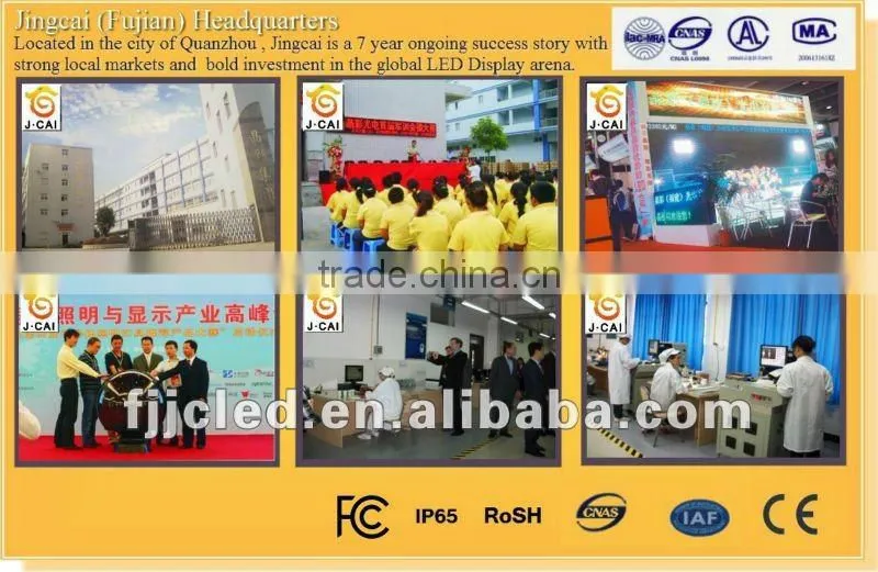 Effect of visual of led display gas station