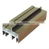2124 T4 industrial aluminum extrusion profile for window and door