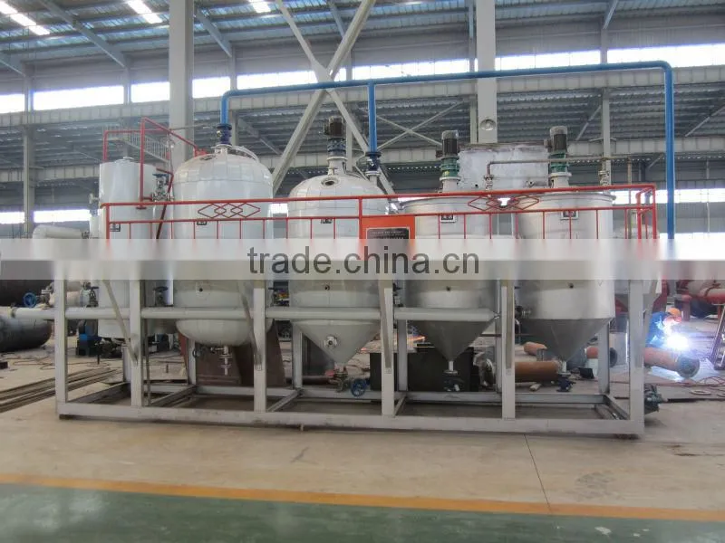 24 hours continuous running Edible Oil Refinery Plant for sale