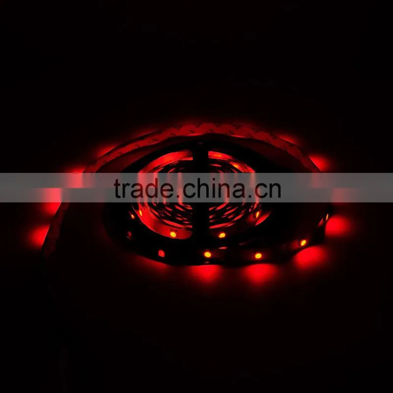 5M 150Leds/roll SMD 5050 30 leds/m Non-waterproof RGB LED Strip Light digital +44 key IR Remote controller+12v 3A power supply