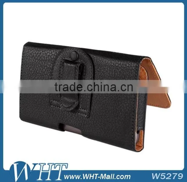 With Belt Clip Littchee Patterned Wallet Leather Pouch for HTC ONE 2 M8