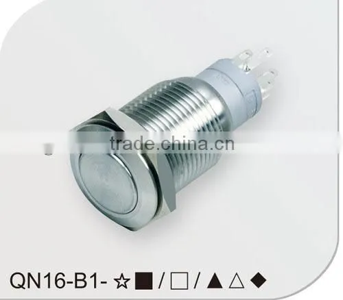 Diameter 16mm push button switch