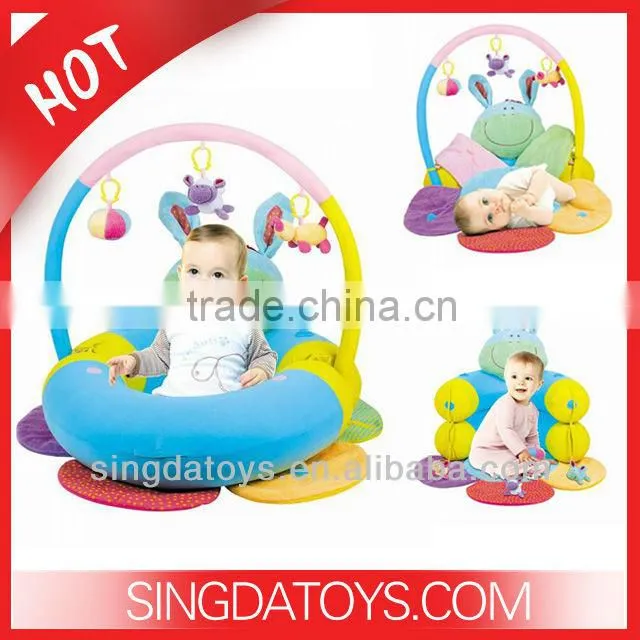 160 x 200 cm Letter height/animal 123 double patternPlay Mat