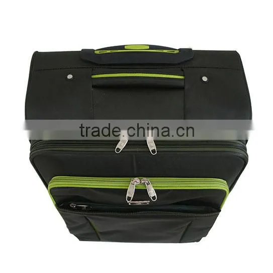 Decent Soft 1680D Nylon Four Wheels Manufacture Of Luggage