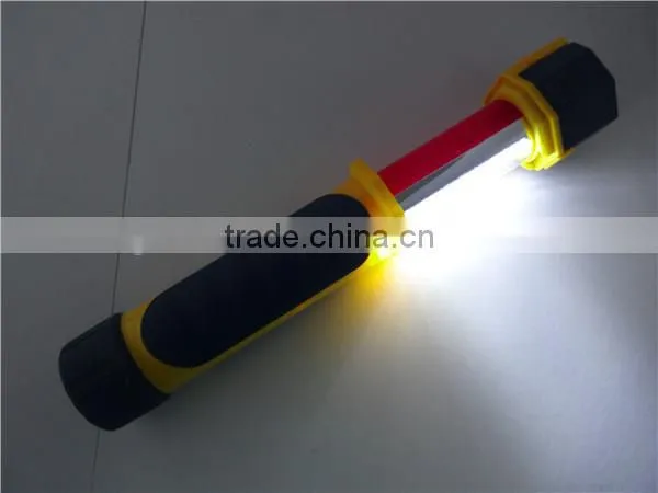 GS-4202 plastic signal magnet color changing led flashlight with hook