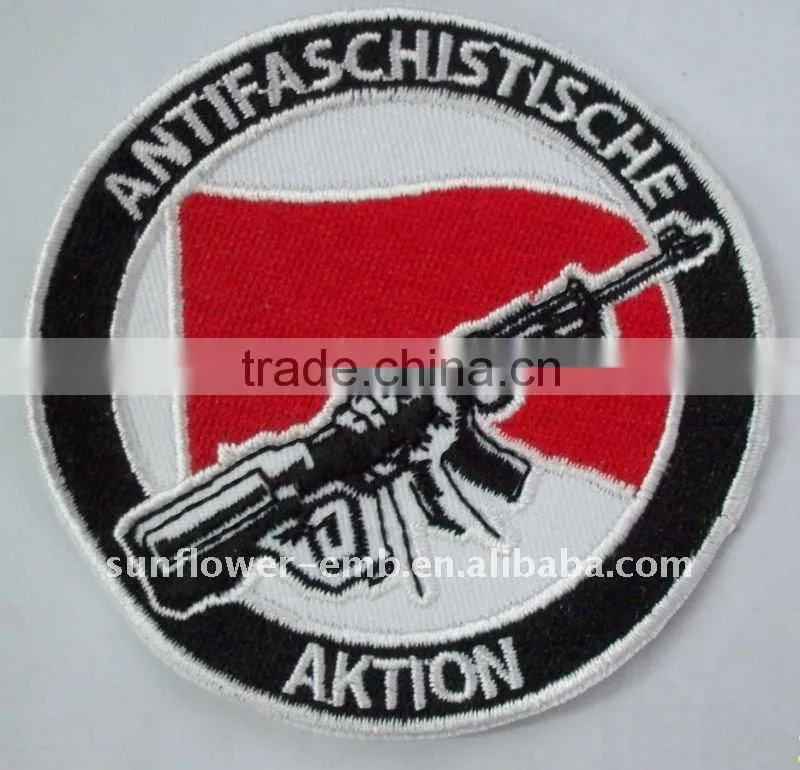 Embroidery sport patch