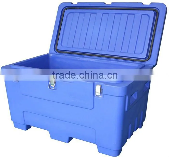 Heavy duty dry ice box on wheels/with dolly, dry ice container
