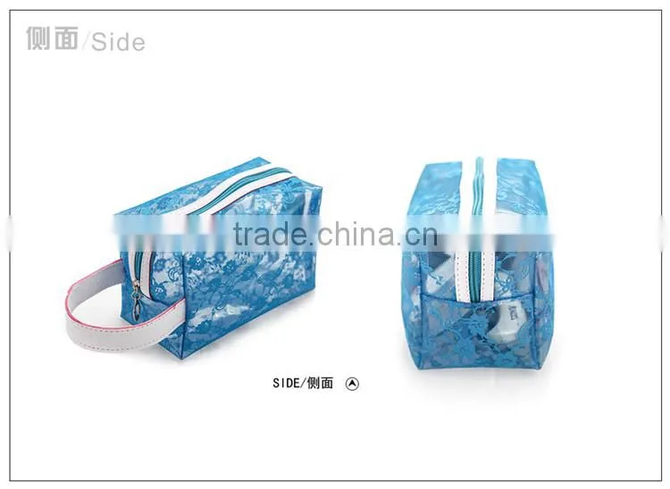 2014 NEW!pvc clear plastic bags;clear acrylic clutch bag;travel make up bag