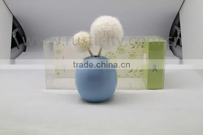 Ceramic perfume bottle aroma reed diffuser OEM for gift set or home decor