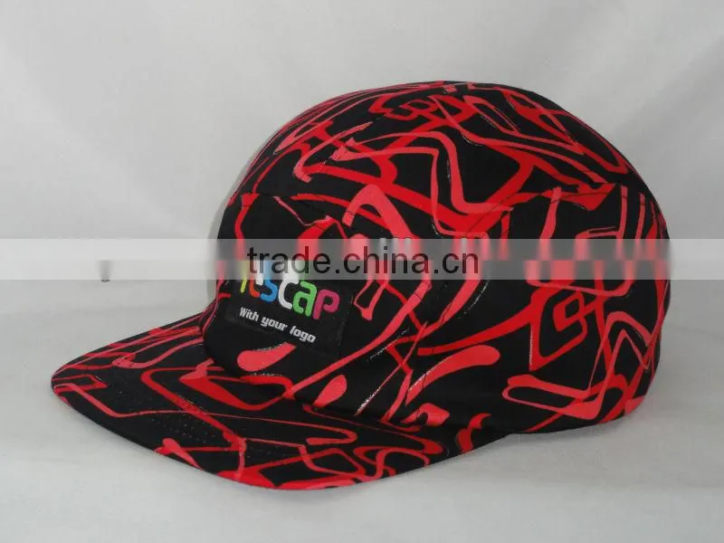 Customized 5 Panel Hat and snapback