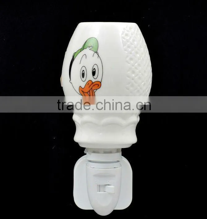decal night lamp, with relief sculpture
