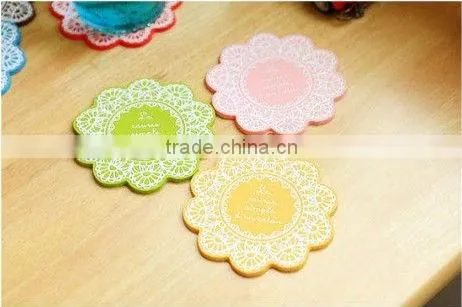 New Design silicone coffee cup coaster