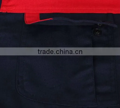 100% Cotton High Quality Coverall Workwear Safety Uniform