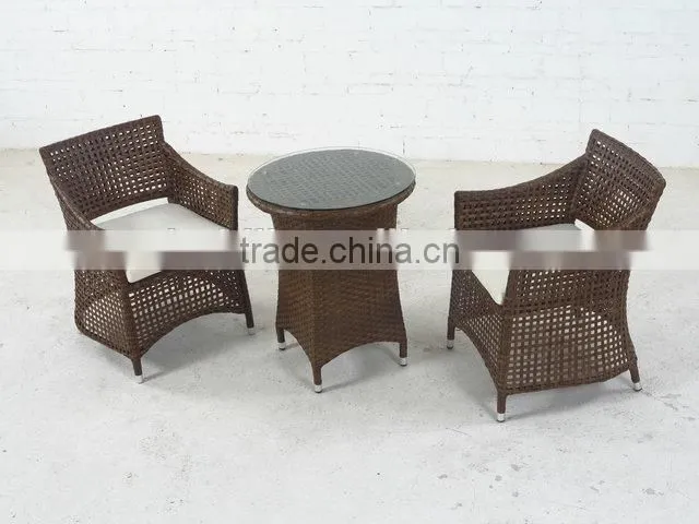 2014 New outdoor weave furniture dining set ,coffee set