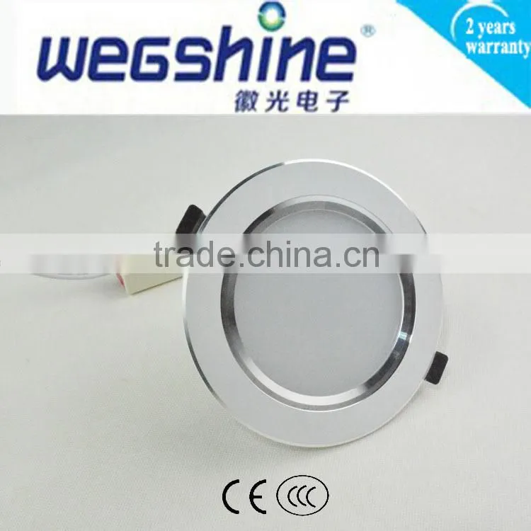 2015 new LED Downlight 650lm warm white pure white for choose