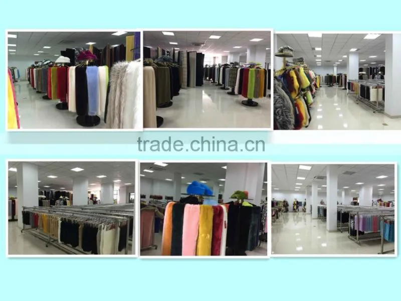 100% polyester velboa fabric