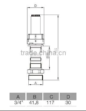 China manufacture brass manifold ISO228 PN10 flowmeter