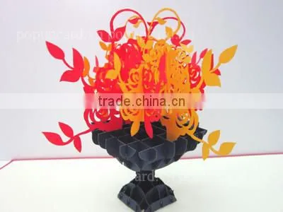 Halloween day pop up card